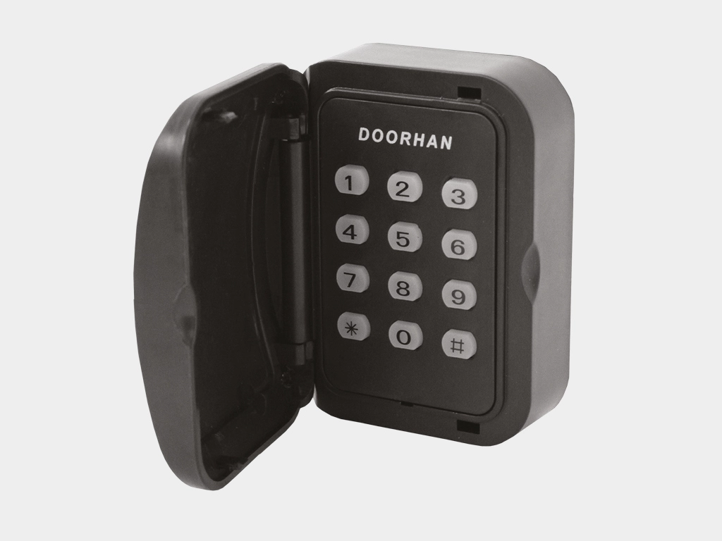 Клавиатура кодовая беспроводная серии keypad (клавиатура) для дистанционного управления электроприводом ворот, оснащенным встроенным или внешним приемником DoorHan.