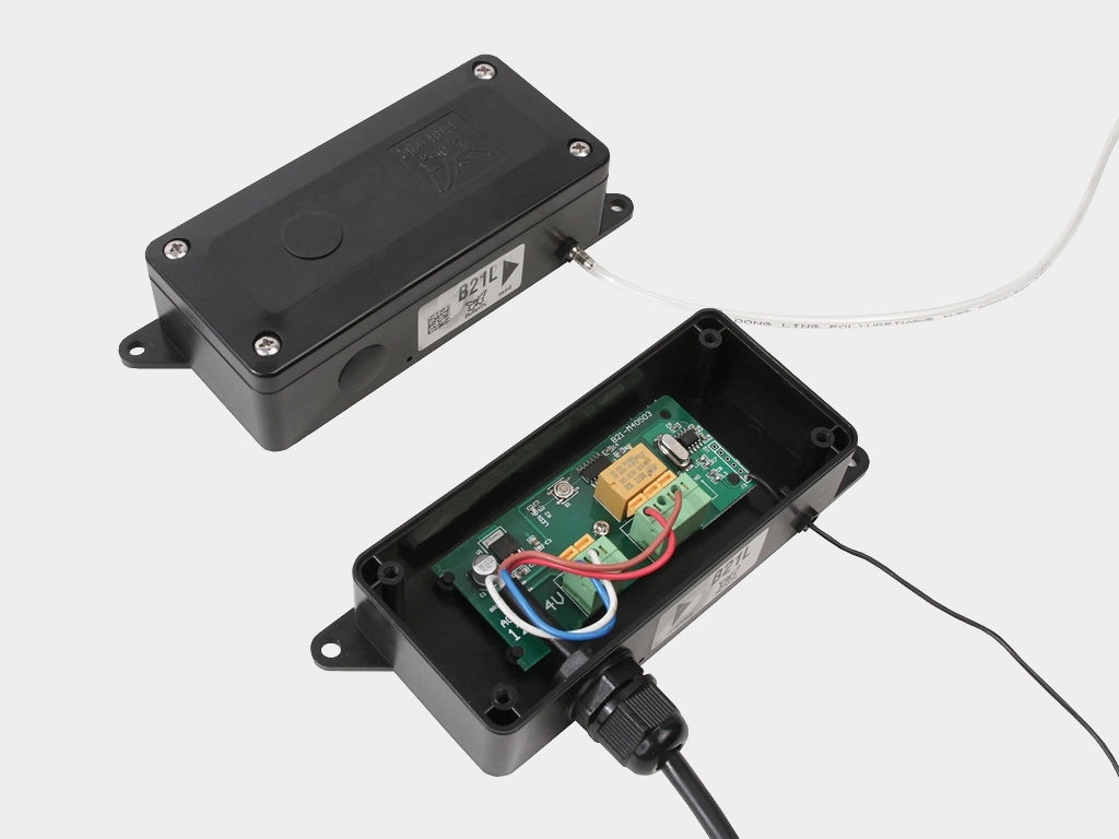 Пневматическая кромка безопасности серии dh-sensor-kit (dh-датчик-комплект) для обеспечения безопасности использования секционных автоматических ворот.