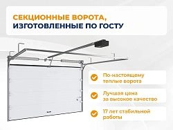 Секционные ворота 2500х2050 мм коричнево-красные DoorHan rsd02